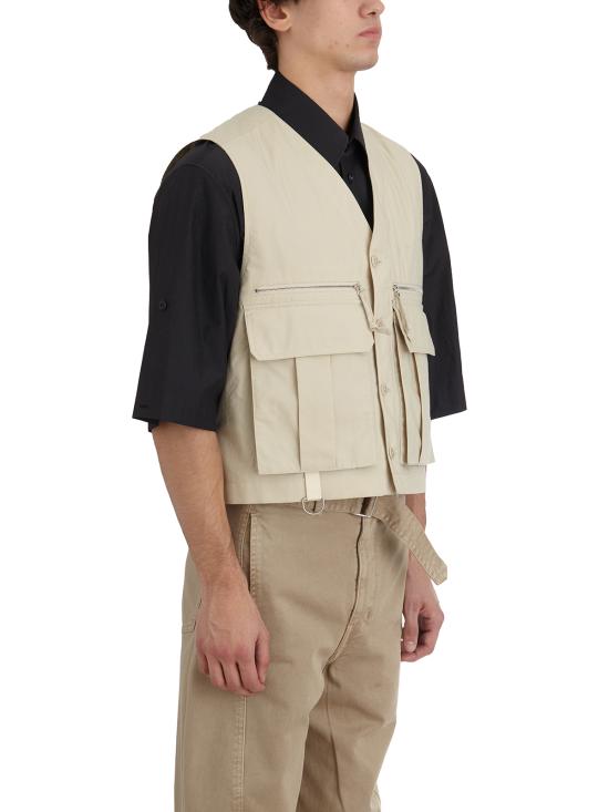 25SS 르메르 베스트 LOW1116LF1371BG205 BEIGE - LEMAIRE