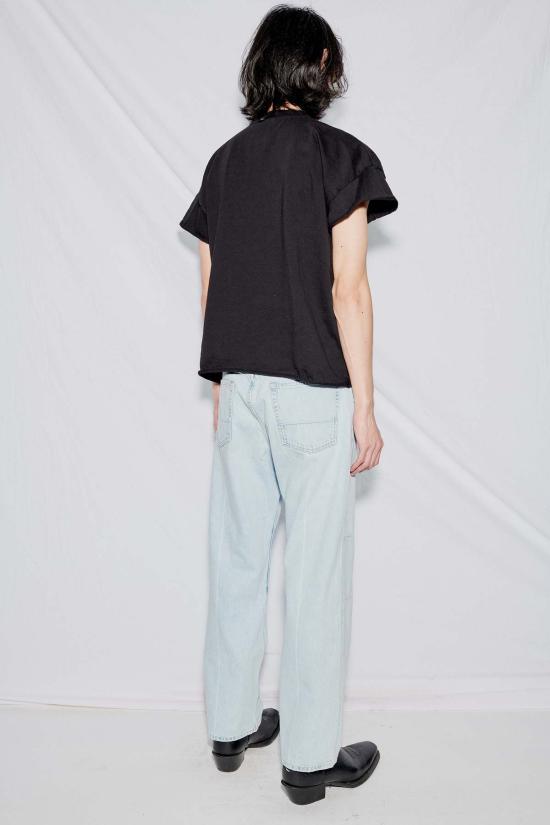  플라스틱 스튜디오 반팔 티셔츠 티 블랙 - PLASTIC STUDIOS