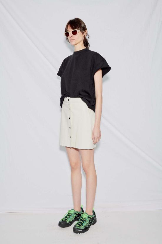  플라스틱 스튜디오 반팔 티셔츠 티 블랙 - PLASTIC STUDIOS