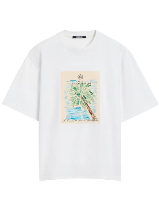 25SS 자크뮈스 반팔 티셔츠 255JS31921021IV DOM