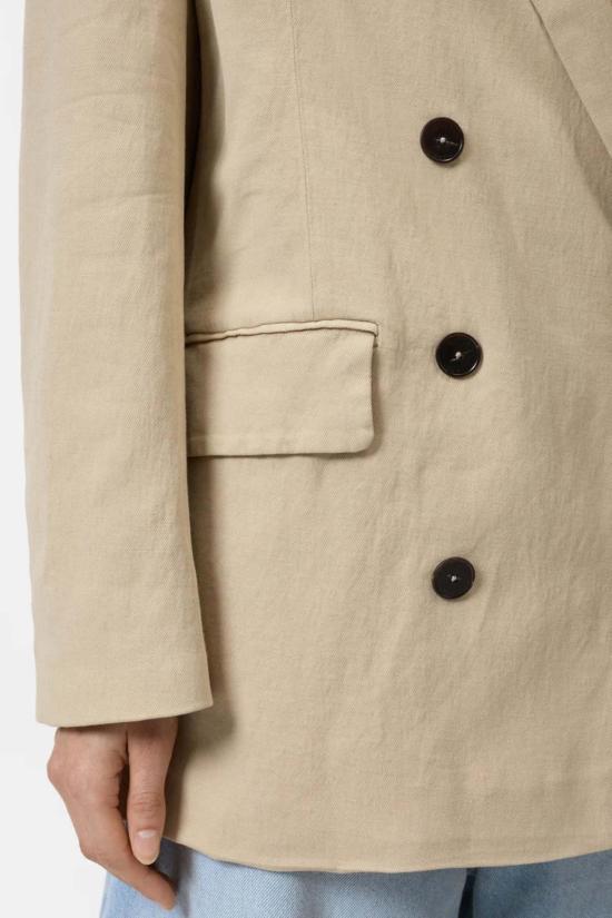  클로즈드 수트 세트 코튼 리넨 블레이저 - CLOSED