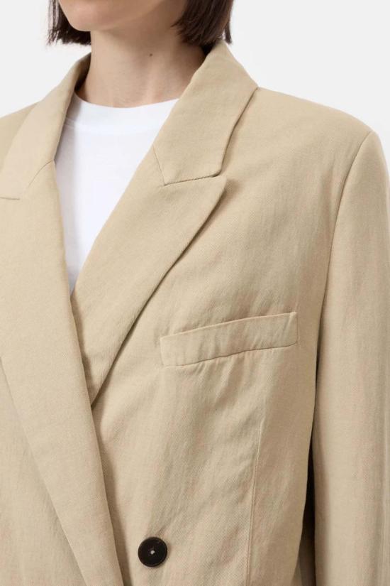  클로즈드 수트 세트 코튼 리넨 블레이저 - CLOSED