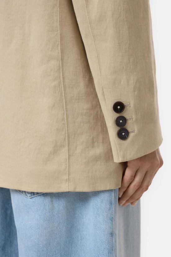  클로즈드 수트 세트 코튼 리넨 블레이저 - CLOSED
