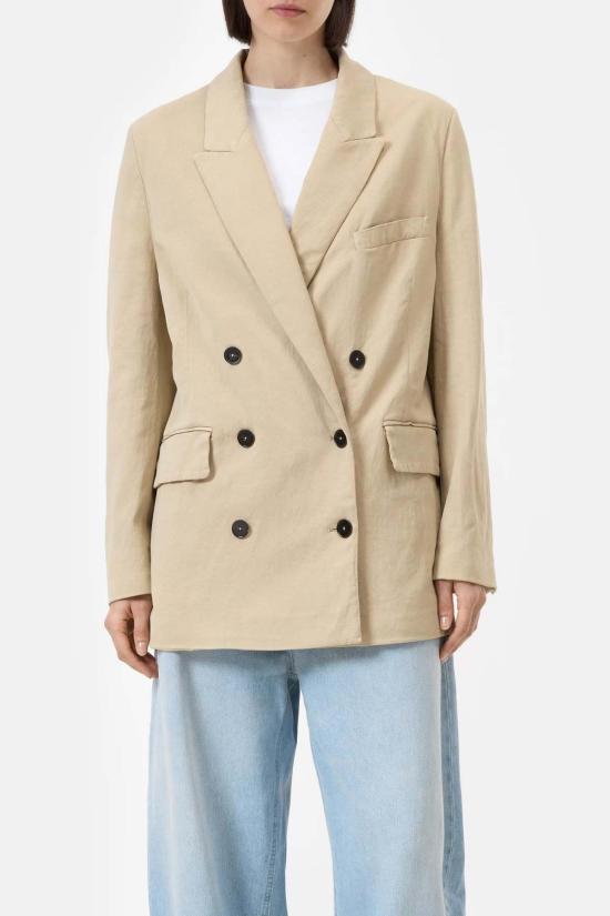  클로즈드 수트 세트 코튼 리넨 블레이저 - CLOSED