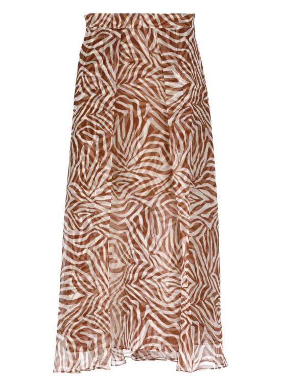 25SS 브루넬로 쿠치넬리 숏 스커트 ML124G3821C005 BROWN