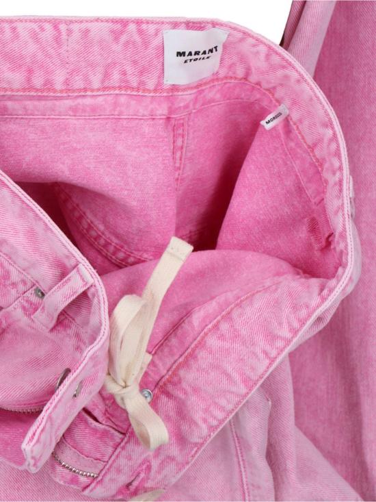 25SS 이자벨마랑에뚜왈 데님 팬츠 PA0501FB C1H01E40PK PINK - ISABEL MARANT ETOILE