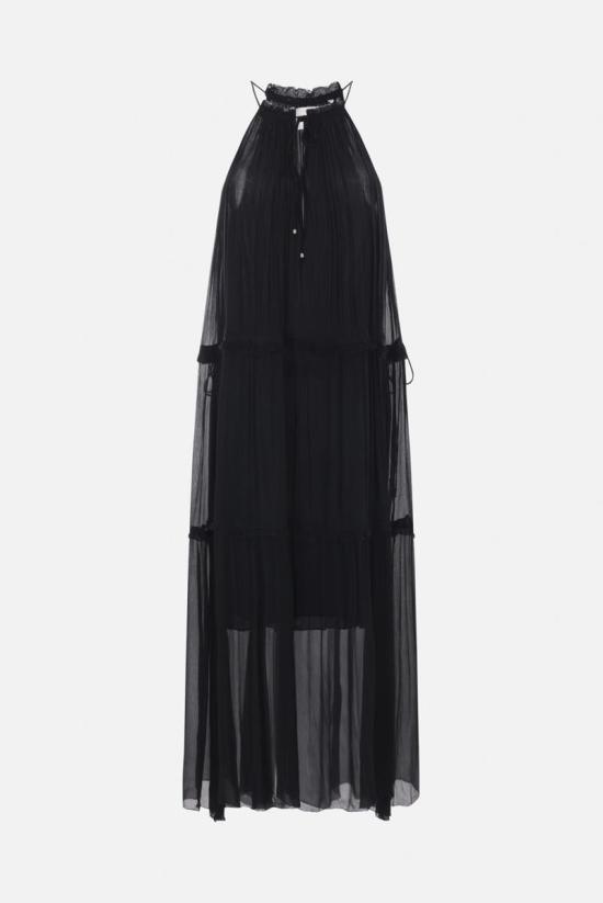 25SS 이자벨마랑에뚜왈 미디 원피스 RO0669FAC1J07E01BK Black