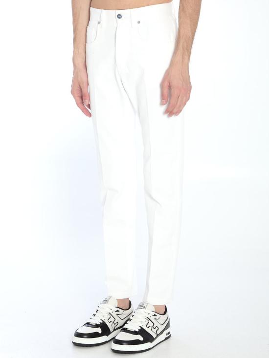 25SS 펜디 데님 팬츠 39681422 FLP288 AUAH F0QA0 WHITE - FENDI