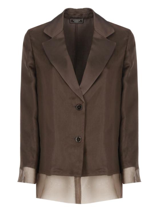 25SS 페세리코 자켓 E01158B0054B52 BROWN