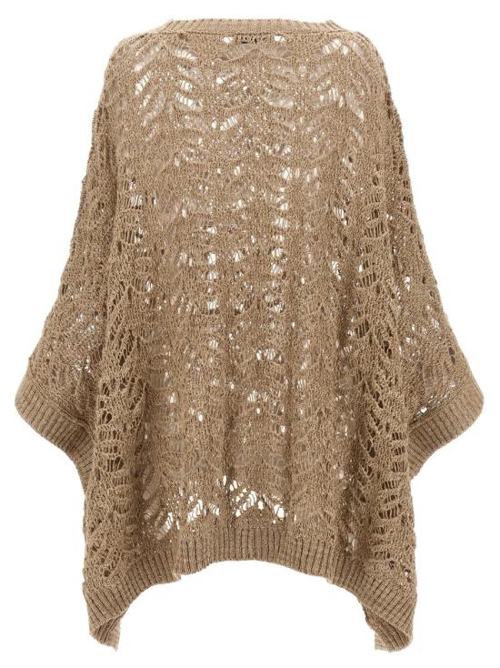 25SS 브루넬로 쿠치넬리 케이프 MGD562308C3785 Beige - BRUNELLO CUCINELLI