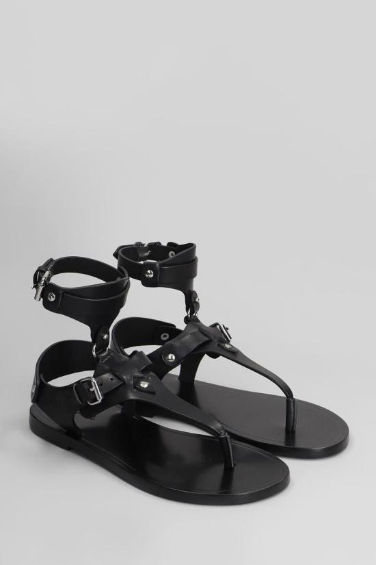 25SS 이자벨마랑 플랫 슈즈 418637 SD0250FA C2A02S Black - ISABEL MARANT