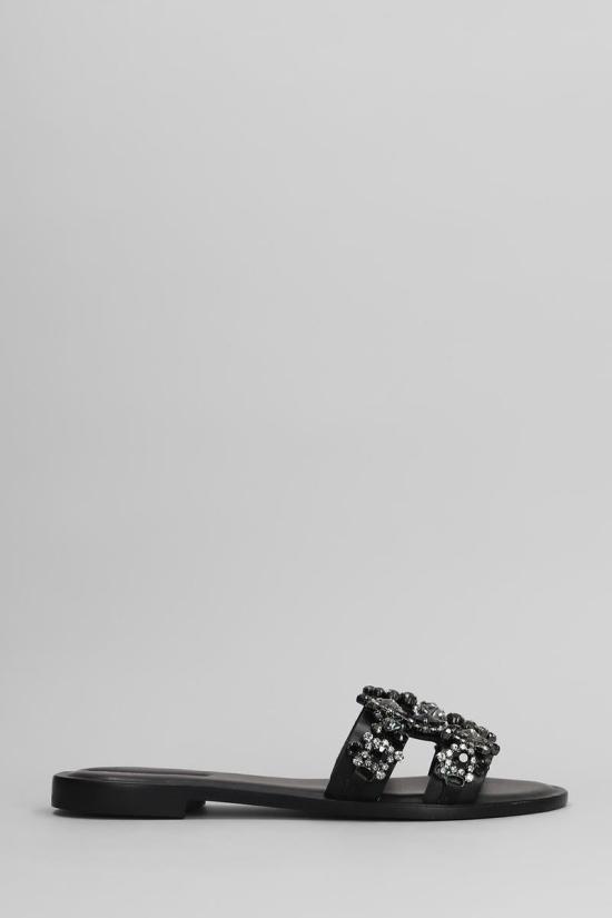 25SS Eddicuomo 플랫 슈즈 419940 RS101 383 Black