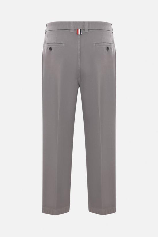 25SS 톰브라운 스트레이트 팬츠 MTU335WF0576035 Grey - THOM BROWNE