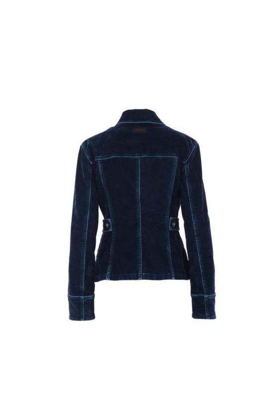 25SS 살바토레 페라가모 자켓 13G443 002GDARKTEALBLUE DARK TEAL BLUE - SALVATORE FERRAGAMO