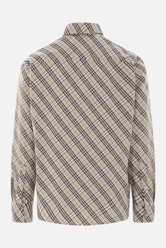25SS 버버리 긴팔 셔츠 8101177C1849 HUSK IP CHECK - BURBERRY