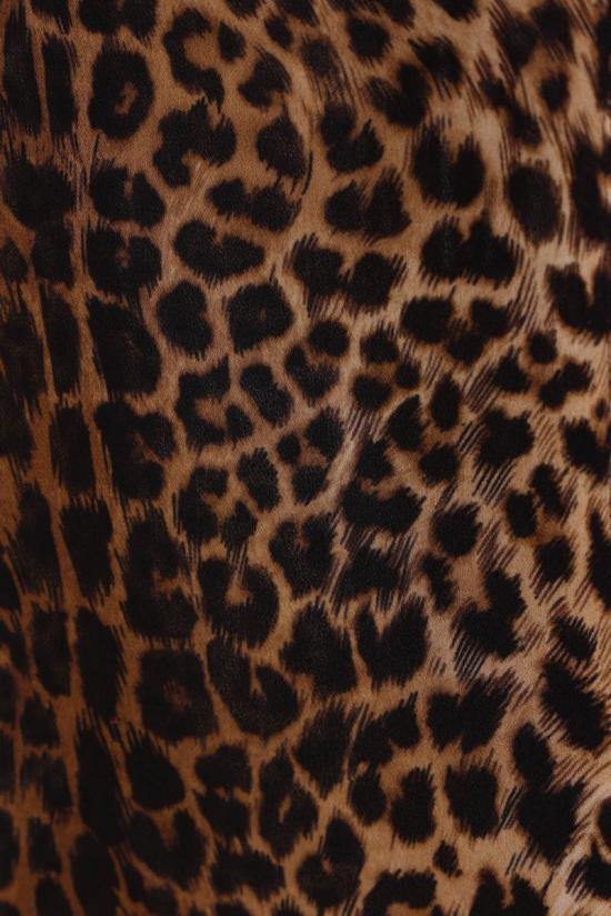 25SS 톰포드 점프수트 TU0287FAP234ZLEOB LEOPARD BROWN BLACK - TOMFORD