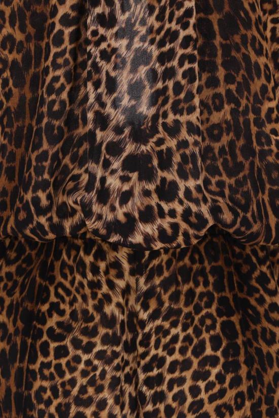 25SS 톰포드 점프수트 TU0287FAP234ZLEOB LEOPARD BROWN BLACK - TOMFORD