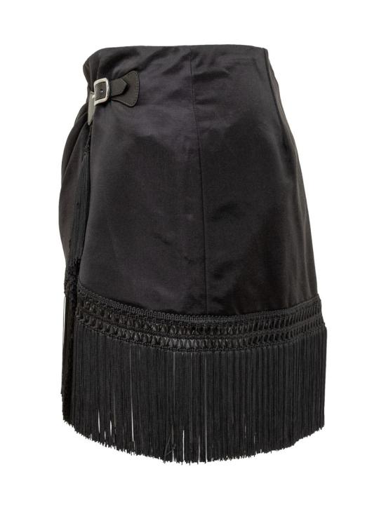 25SS 톰포드 스커트 GC5794FAX1508 LB999 Black - TOMFORD