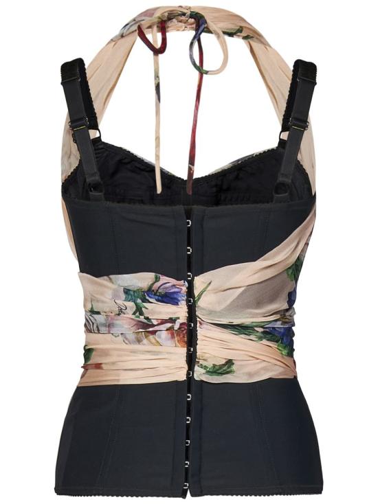 25SS 돌체앤가바나 민소매 티셔츠 F7AX7TIS1Y7H25PR Black - DOLCE & GABBANA