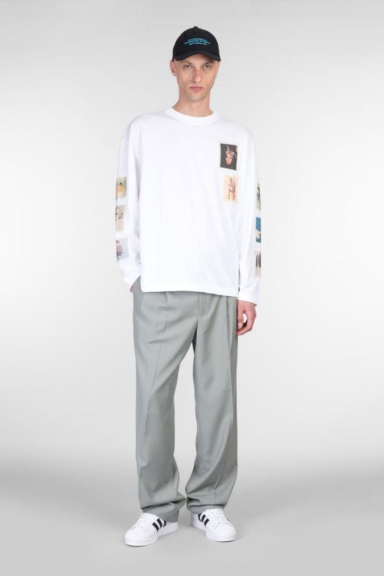 25SS 에뛰드스튜디오 긴팔 티셔츠 420611 E25MCTSH180 WHITE - ETUDES