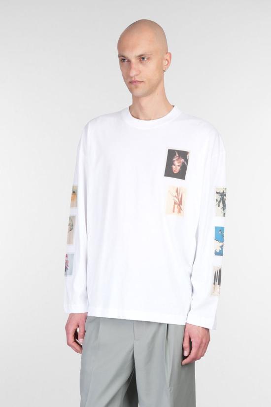 25SS 에뛰드스튜디오 긴팔 티셔츠 420611 E25MCTSH180 WHITE - ETUDES