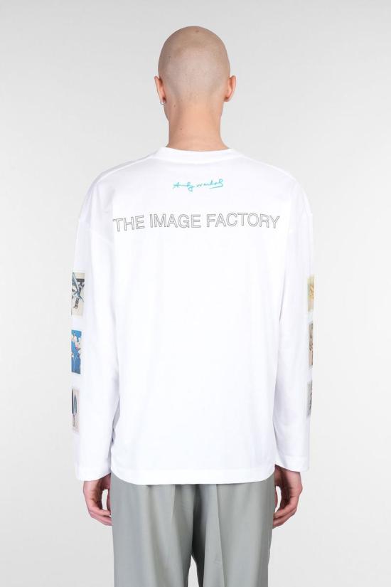 25SS 에뛰드스튜디오 긴팔 티셔츠 420611 E25MCTSH180 WHITE - ETUDES