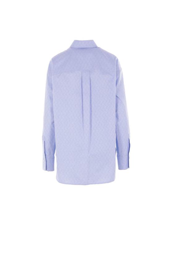 25SS 살바토레 페라가모 셔츠 13G780 002COXFORDBLUE OXFORD BLUE - SALVATORE FERRAGAMO