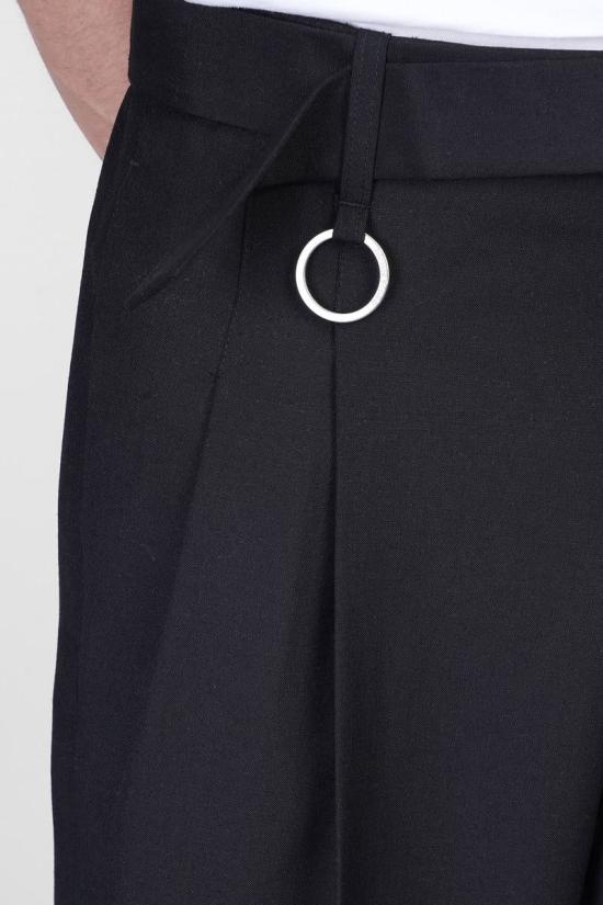 25SS 에뛰드스튜디오 스트레이트 팬츠 420607 E25MMTRO880 Black - ETUDES