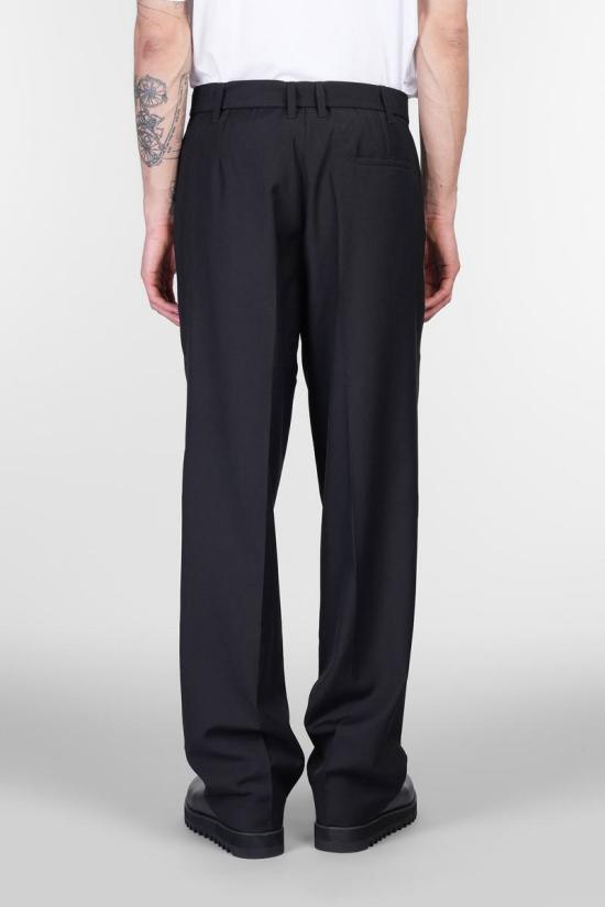 25SS 에뛰드스튜디오 스트레이트 팬츠 420607 E25MMTRO880 Black - ETUDES