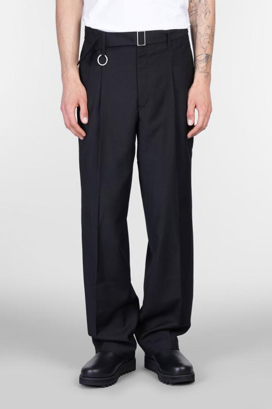 25SS 에뛰드스튜디오 스트레이트 팬츠 420607 E25MMTRO880 Black