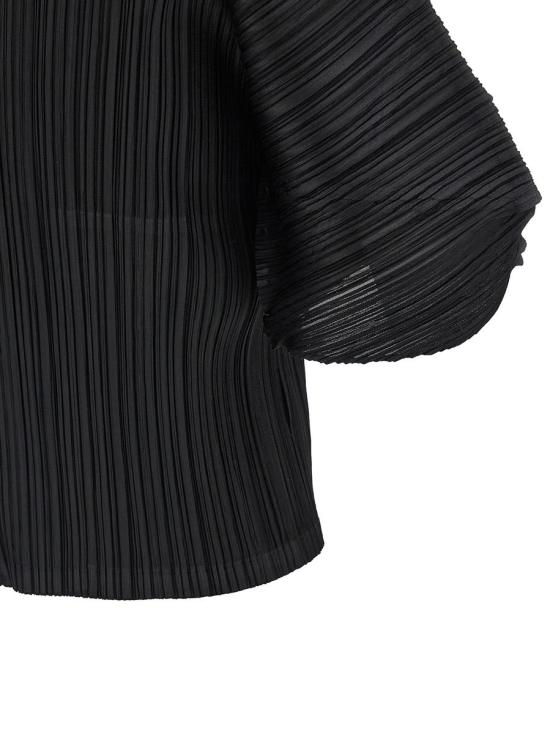  플리츠플리즈 스웨터 PP56JO14215 Black - PLEATS PLEASE