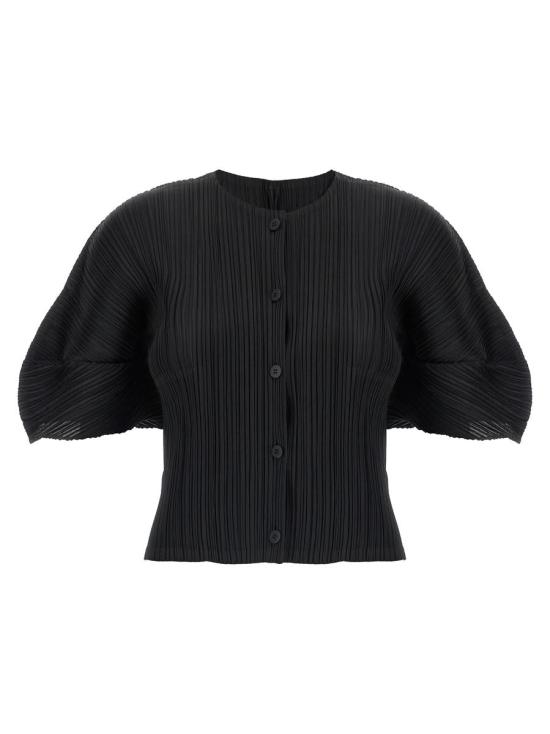  플리츠플리즈 스웨터 PP56JO14215 Black