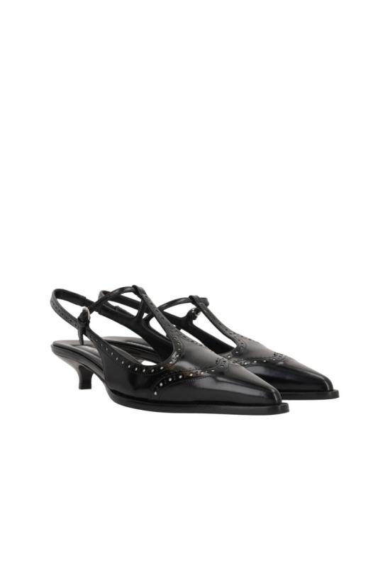 24FW 미우미우 힐/펌프스 5I309EF035055F057Z BLACK IVORY