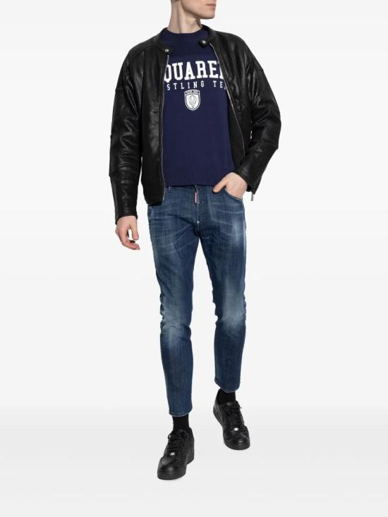  디스퀘어드2 스웨터 S71HA1359D13116 961 BLUE VARIANT - DSQUARED2