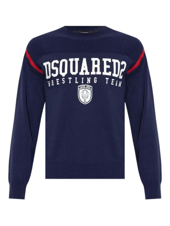 25SS 디스퀘어드2 스웨터 S71HA1359D13116 961 BLUE VARIANT