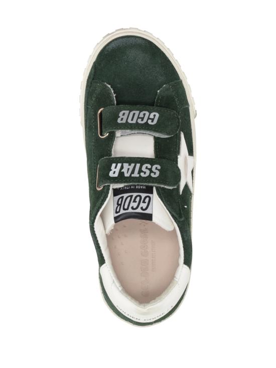 25SS [주니어] 골든구스 스니커즈 GYF00847F006904 35859 DARK GREEN WHITE - GOLDEN GOOSE