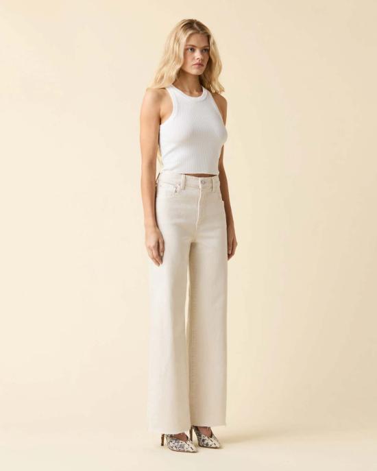  르장 데님 팬츠 르 장 칼럼 장 본 - LE JEAN