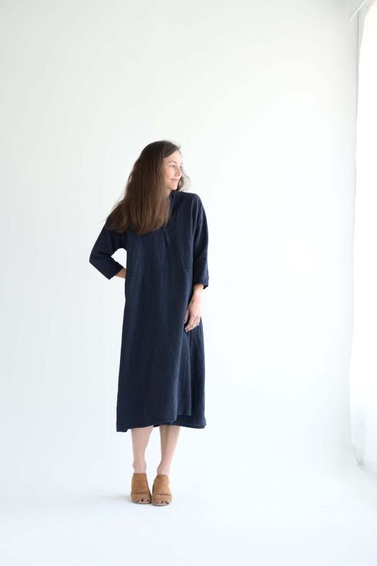  Manuelle Guibal 롱 원피스 마오 드레스 덴마크어 - OTHER BRANDS