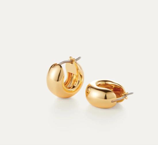  제니 버드 이어링 미니 톰 후프 귀걸이