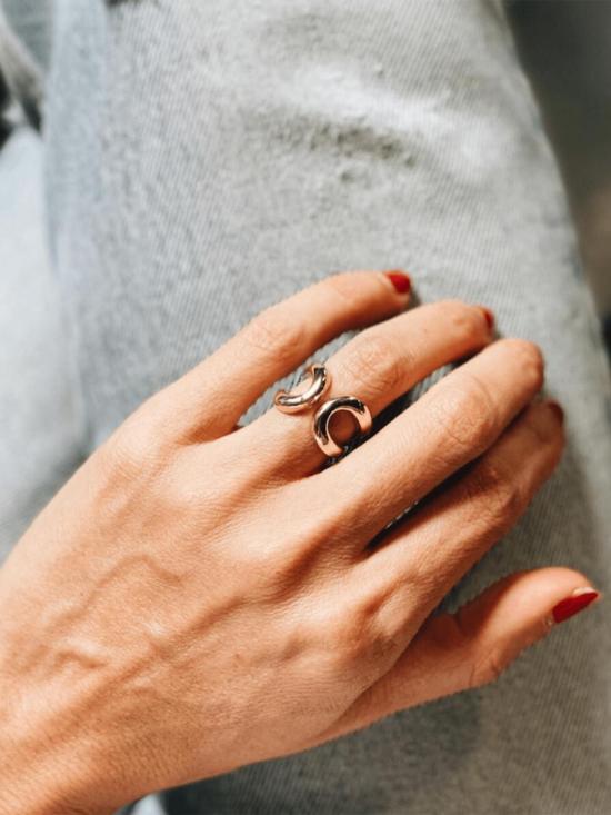  가브리엘라 아티가스 반지 Gabriela Artigas 더블 빔 링 - GABRIELA ARTIGAS