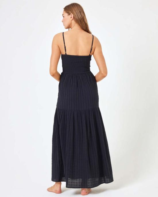  엘스페이스 롱 원피스 LSpace 마요르카 드레스 블랙 - L SPACE