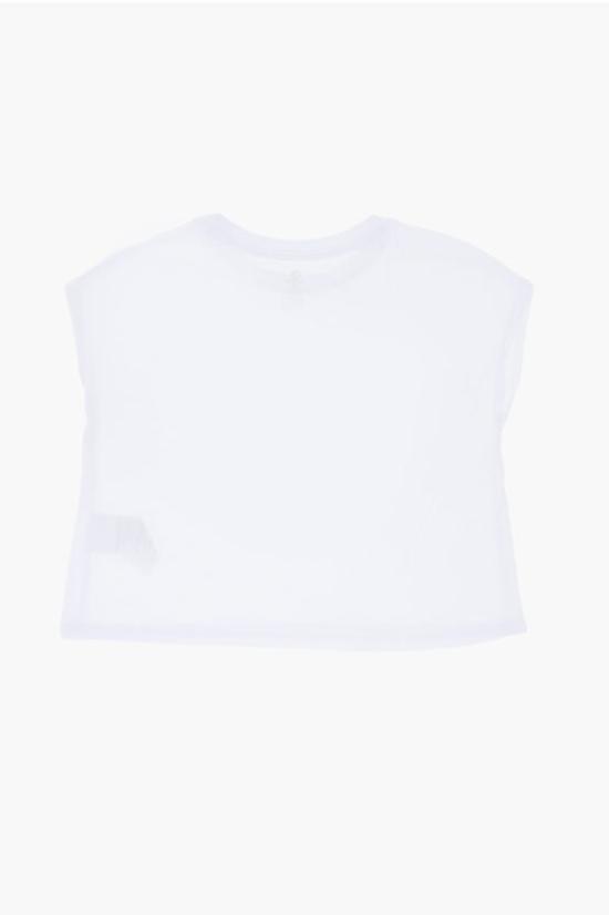  [키즈] 컨버스 티셔츠 4CG808 B0A Bianco Blu - CONVERSE