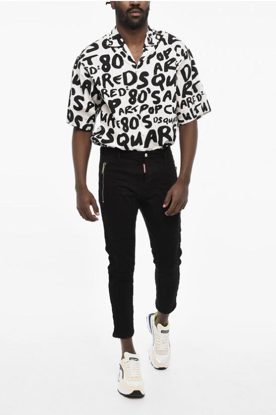  디스퀘어드2 데님 팬츠 S74LB1386 S39781 900 Black - DSQUARED2