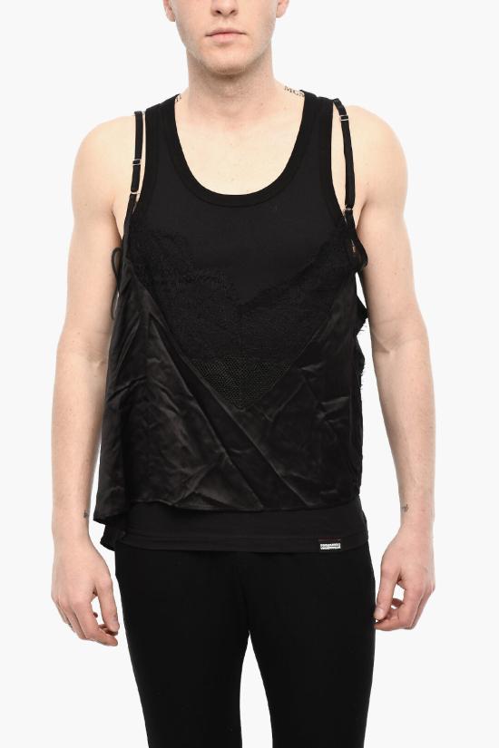  디스퀘어드2 라운지 웨어 D9D304960 ISA01 001 Black