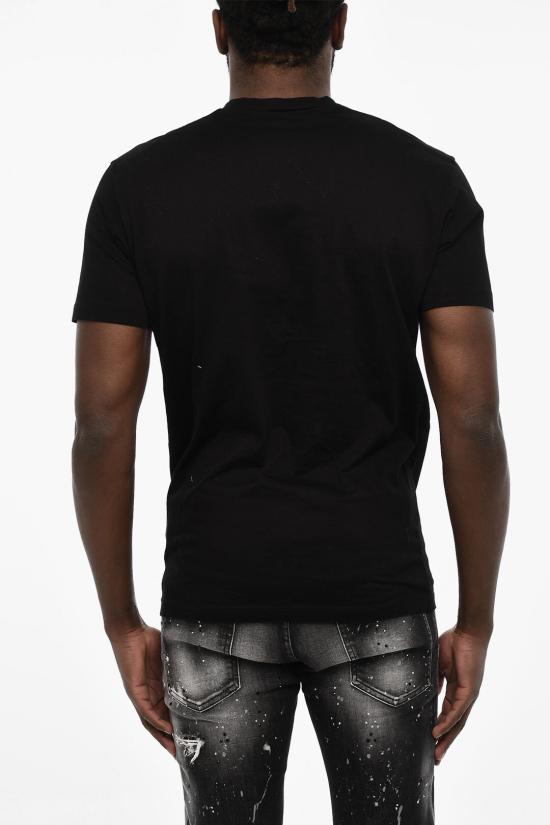  디스퀘어드2 반팔 티셔츠 S74GD1226 S23009 900 Black - DSQUARED2