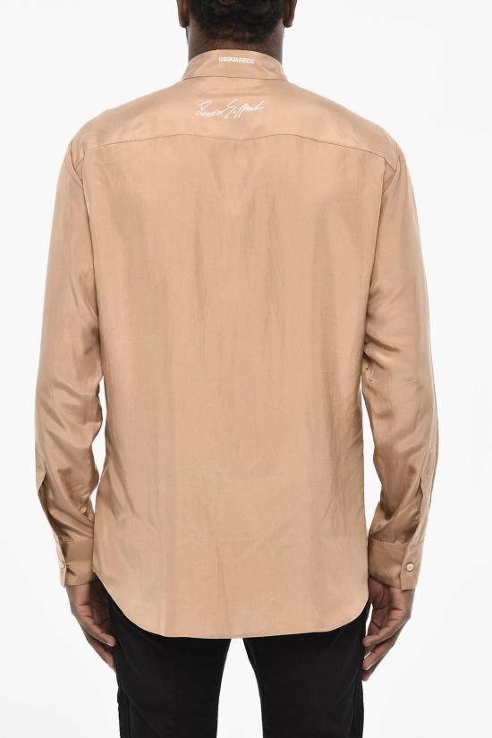  디스퀘어드2 긴팔 셔츠 S71DM0698 S47223 131 Beige - DSQUARED2