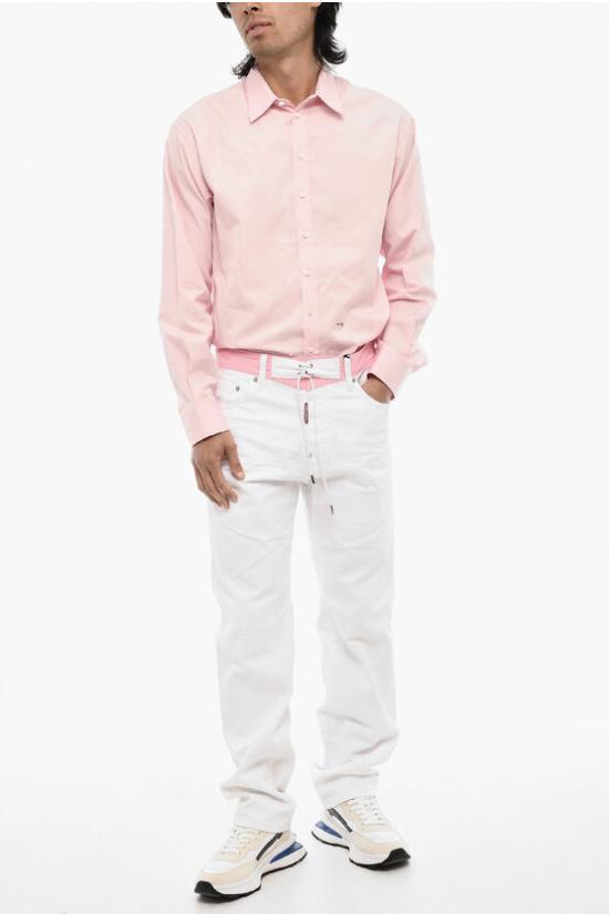  디스퀘어드2 데님 팬츠 S71LB1429 STN833 100 White - DSQUARED2