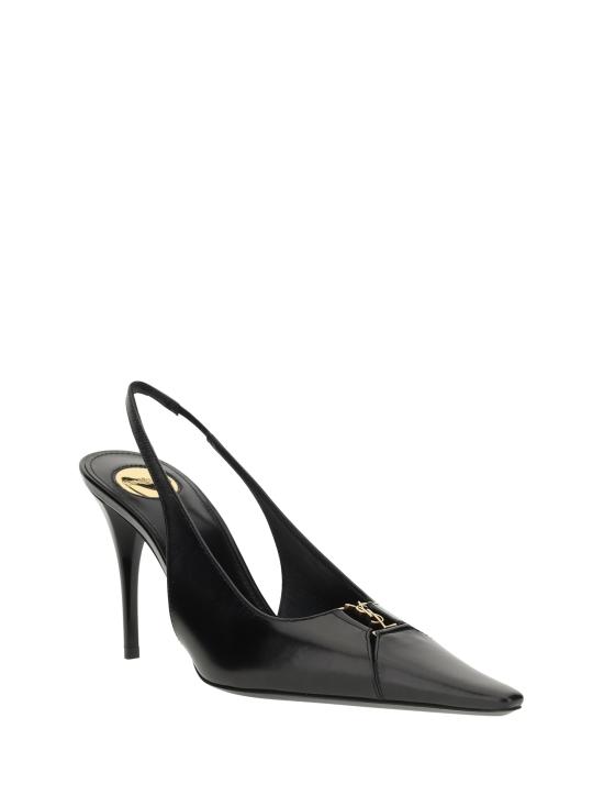 25SS 생로랑 힐/펌프스 806685AAESX 1000 BLACK - SAINT LAURENT