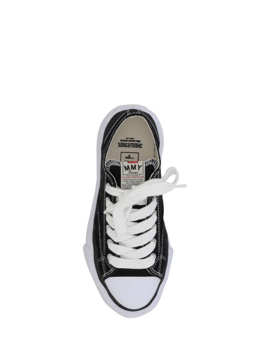 26SS 메종 미하라 야스히로 피터슨 OG 솔 캔버스 로우 A01FW702 BLACK - MAISON MIHARA YASUHIRO