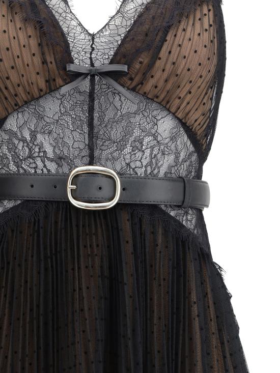 25SS 셀프 포트레이트 원피스 SS25057XB BLACK - SELF PORTRAIT